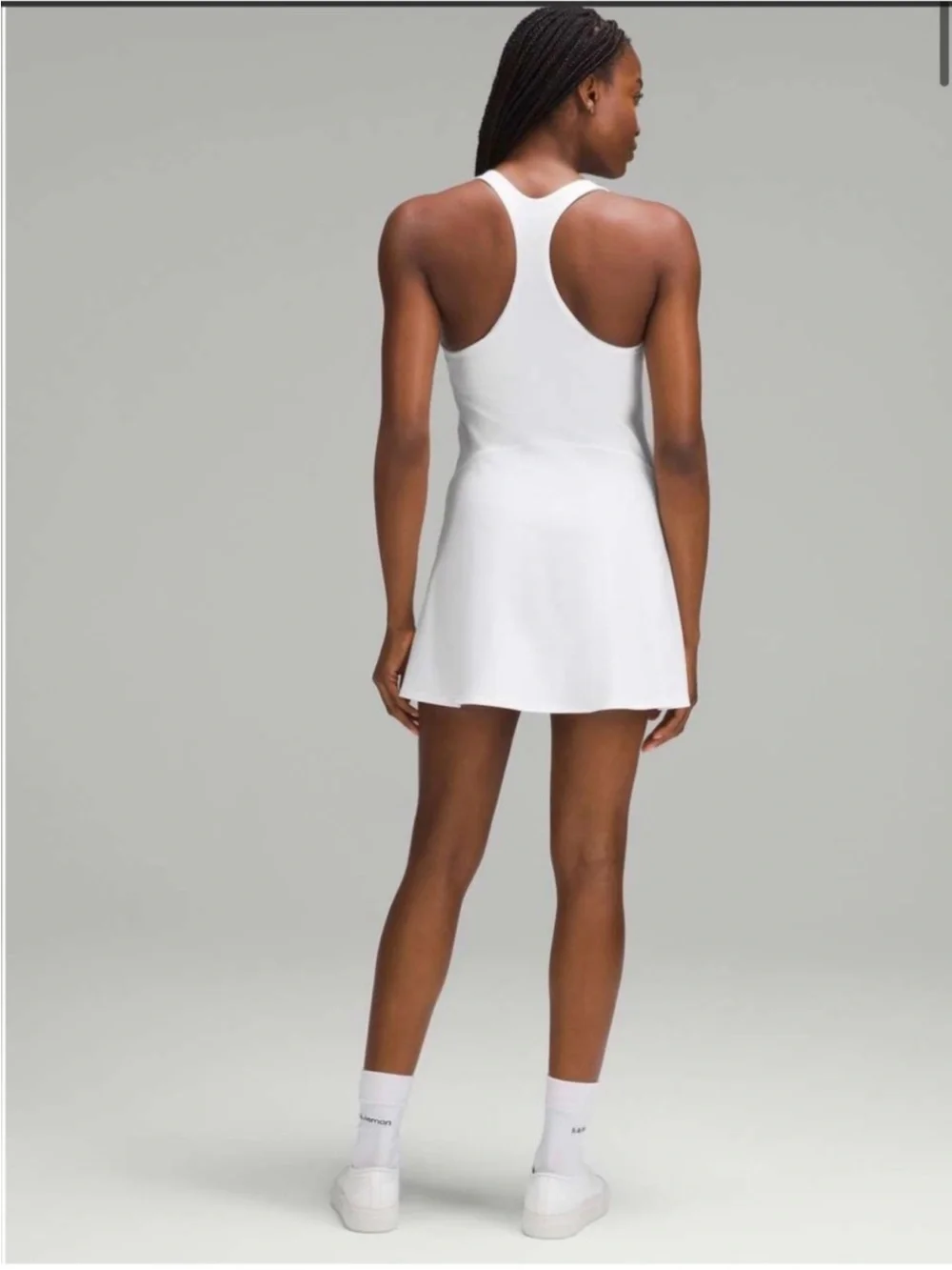 lululemon athletica White lightweight tennis dress